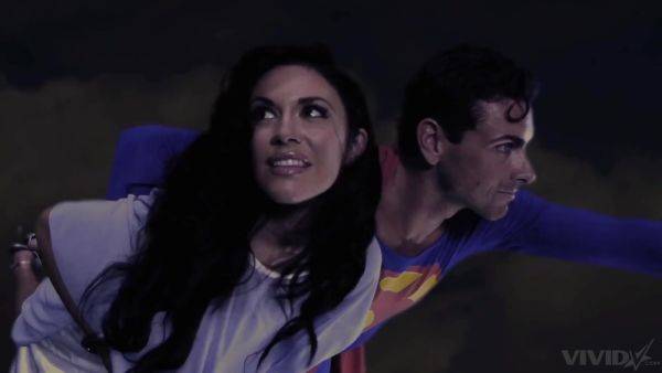 Superman's weakness is kryptonite and brunettes with shaved pussies - anysex.com on nochargetube.com