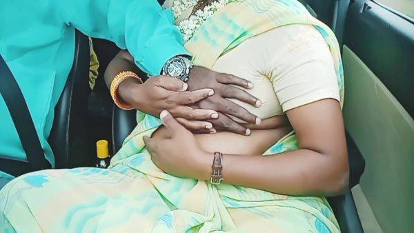 Telugu Darty Talks Car Sex Tammudi Pellam Puku Gula 2 - desi-porntube.com - India on nochargetube.com