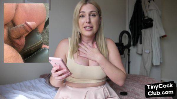 SPH solo amateur British babe talks dirty about small dicks - txxx.com - Britain on nochargetube.com