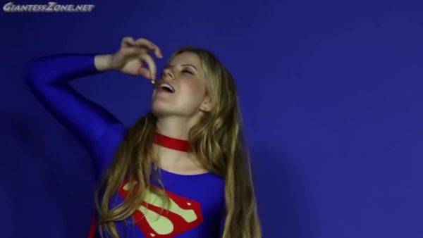 Supergirl Turned Evil - Cosplay Fetish Babe - videomanysex.com on nochargetube.com