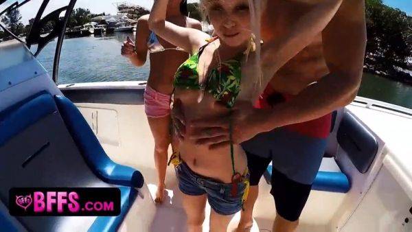 Piper Perri's teen BFFs get wild boat party with big cocks & tight pussy - sexu.com on nochargetube.com