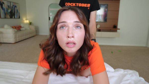 Brooke Tilli In Sneaky Step Bro Puts His Dick In A Pumpkin & Tricks Me - hclips.com on nochargetube.com