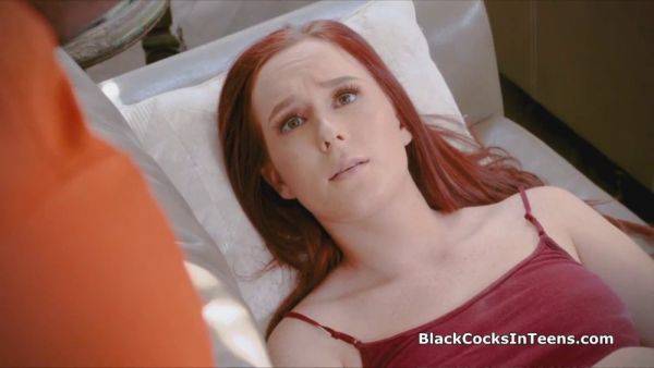 Redhead teen's first BBC: A hardcore interracial cure - sexu.com on nochargetube.com