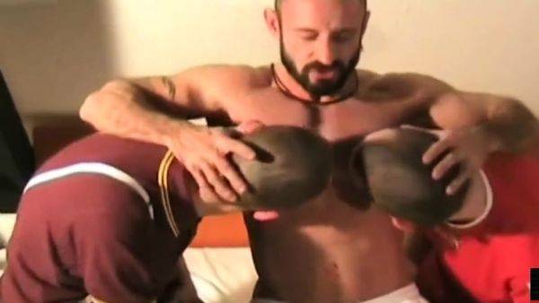 Amateur German jock fucks stud in 3some - drtuber.com - Germany on nochargetube.com