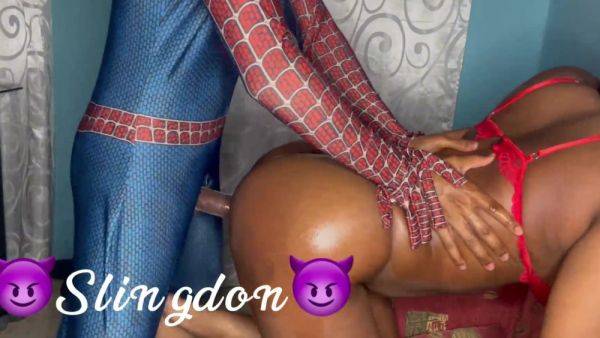 Spiderman Saves the Day and Gets Some Action - anysex.com on nochargetube.com