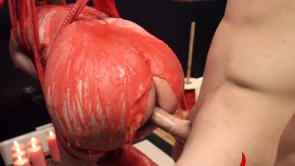 Hot wax and anal for babe - drtuber.com on nochargetube.com