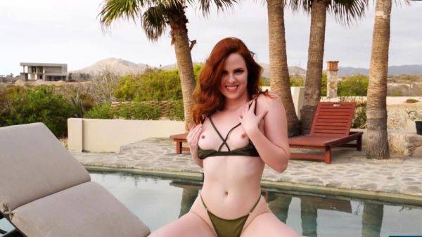 Latina bikini babe and redhead show off - drtuber.com on nochargetube.com