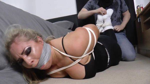 Kellie tied up and gagged - upornia.com - Britain on nochargetube.com