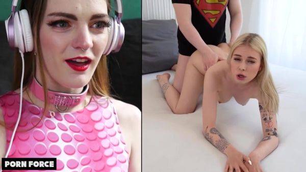 Carly Rae Summers - Reacts To Please Spunk Inside Of Me - hclips.com on nochargetube.com