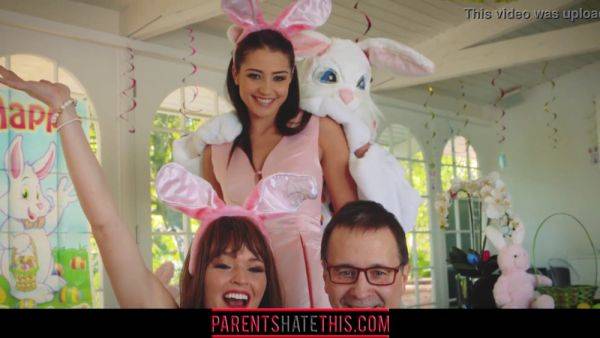 Avi Love gets naughty and fucks her stepuncle in Easter Bunny costume - sexu.com on nochargetube.com