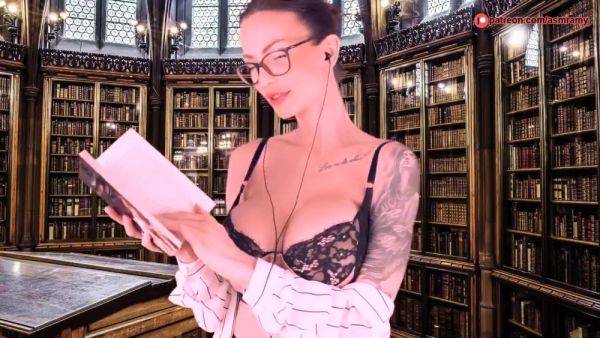 ASMR Amy Naughty Librarian XXX Videos - drtuber.com on nochargetube.com