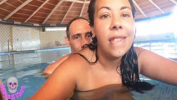 Maya Tetona Amateur Is Too Hot To Be Fucked In Pool - voyeurhit.com on nochargetube.com