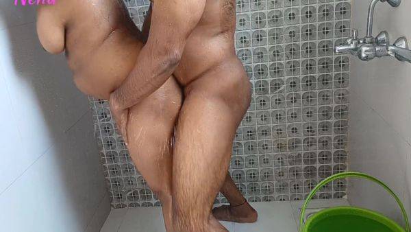 Indian Couple In Bathroom Early - Morning Sex - hclips.com on nochargetube.com