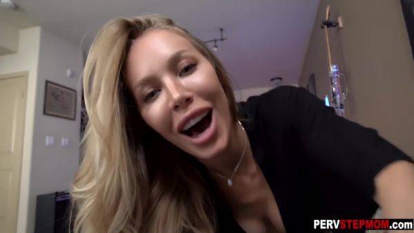 Nicole Aniston In Horny Milf Stepmom Got A Bday Gift From A Young Stepson - videomanysex.com on nochargetube.com