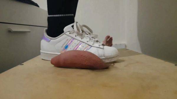 Compilation Of Adidas Sneakers Crushing Cock - hclips.com on nochargetube.com