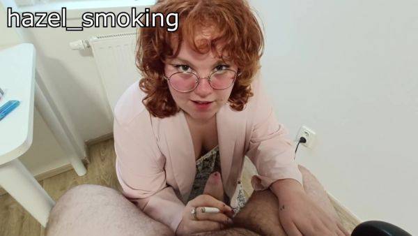 My Boss Catched Me Smoking At The Office, So I Had To Suck His Dick To Not Be Fired - hclips.com on nochargetube.com