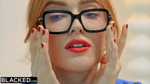 Nerdy Redhead slut in glasses fucked by BBC - Jia lissa erotic interracial hardcore - xhand.com on nochargetube.com