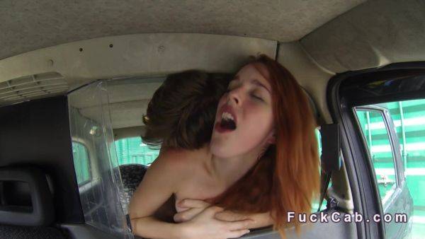 Petite Redhead Bangs Cab Driver Pov - videomanysex.com on nochargetube.com