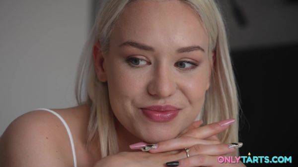 Leggy blonde in fishnets Barbie Brill - The Teacher Crush - 4k porn with cumshot - xhand.com on nochargetube.com