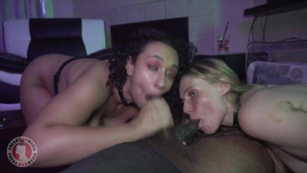 2 Sexy Hoes On Bbc - amateur homemade interracial threesome hardcore - xtits.com on nochargetube.com