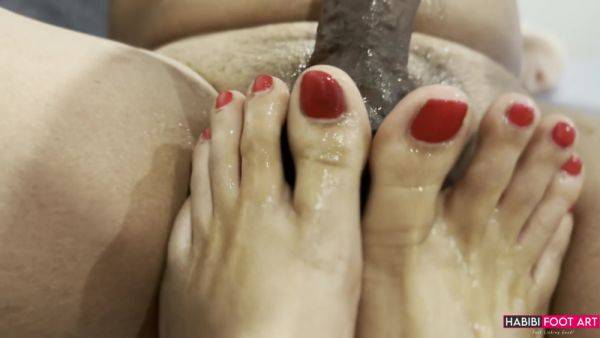 Pov Foot Job By Habibi Foot Fetish Red Nails - upornia.com on nochargetube.com