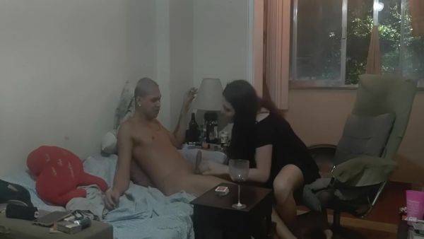 We Play Cards And My Friend Win, We Had To Suck His Dick - hclips.com on nochargetube.com