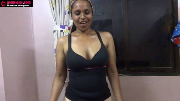 Watch this hot Indian girlfriend beg for her stepbro's hard cock while she pleasures herself solo - sexu.com - India on nochargetube.com