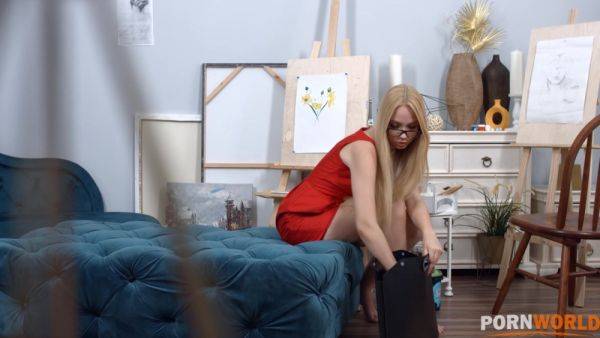 Sex Hungry Art Teacher Lissa Bon Ditches Class For DP Fucking From Students GP2478 - AnalVids - hotmovs.com - Russia on nochargetube.com