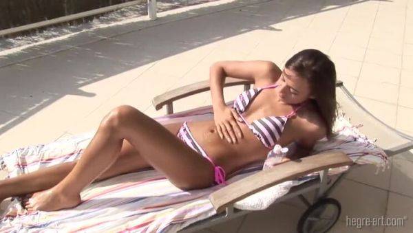 Dominika C Basking in Spanish Sunlight - xxxfiles.com - Spain on nochargetube.com