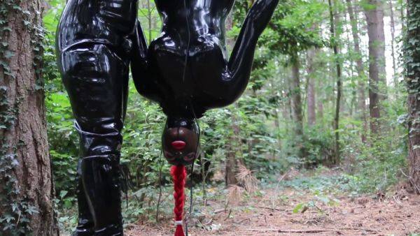 Mistress-her Rubber Slavegirl In Extreme Bondage - upornia.com on nochargetube.com