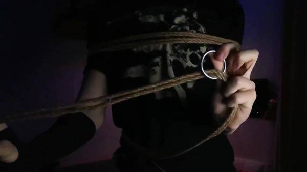 Selfbondage Boxtie Tutorial - hclips.com on nochargetube.com