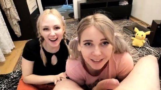 Cute blonde teen girlfriend awesome POV blowjob - drtuber.com on nochargetube.com