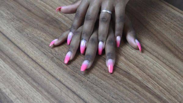 Ebony Hand Finger Nails Fetish - SoloAustria - hotmovs.com on nochargetube.com