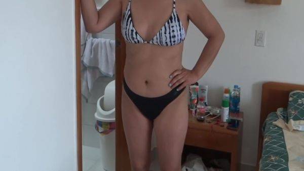 I Wear A Bikini To Show Off On The Beach, I Love Making Cocks Hard - desi-porntube.com on nochargetube.com