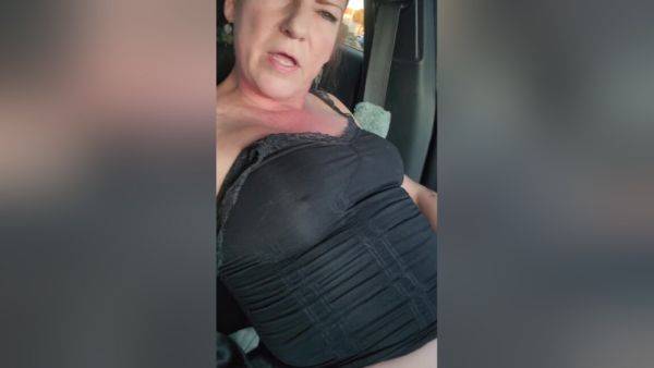 Public Masturbation With Cucumber Squirts - Hot Milf - hclips.com on nochargetube.com