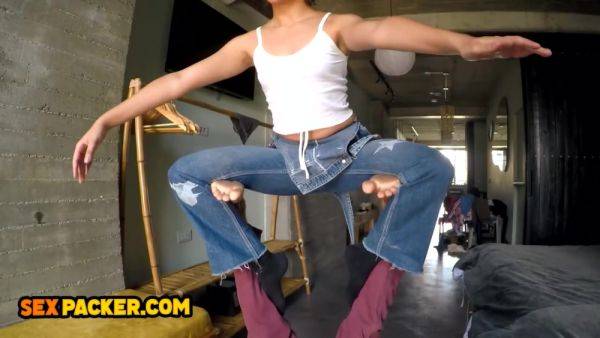 Cute Amateur Latina Hippy Stretched by Big Dick Yoga Treacher - Sex Packer - hotmovs.com on nochargetube.com