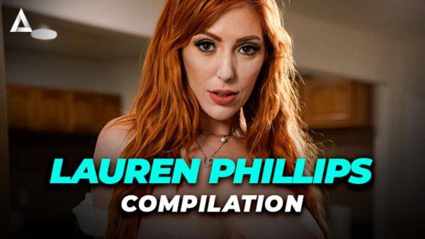 GIRLSWAY - HOT REDHEAD LAUREN PHILLIPS COMPILATION! SQUIRTING, ROUGH FINGERING, GROUP SEX, & MORE... - txxx.com on nochargetube.com