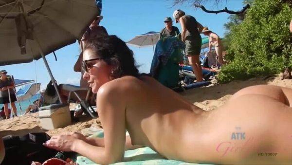 Zoe Bloom's Day Out at the Nude Beach - Amateur Pov - xxxfiles.com on nochargetube.com