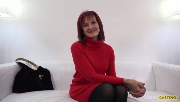 Attractive Irena: Mature Czech Casting - porntry.com - Czech Republic on nochargetube.com