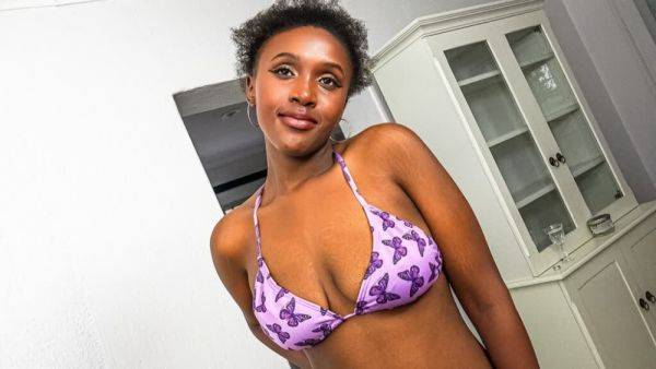 African Casting - Sweet Afro Bikini Babe Wants A Hard BWC Pounding - txxx.com on nochargetube.com