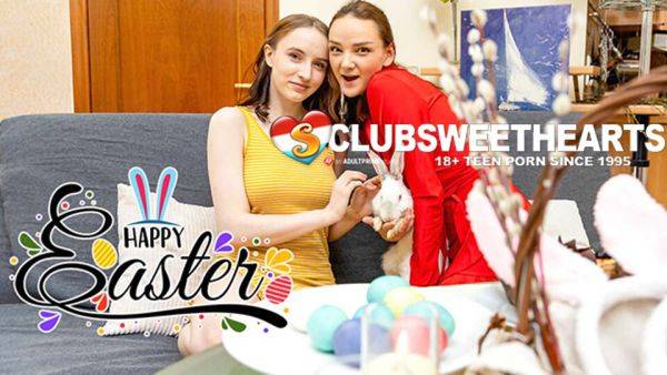 Happy Easter Lesbians Humping for ClubSweethearts - txxx.com on nochargetube.com