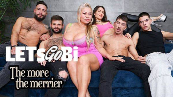 The More, the Merrier! Booty Call Turns into Bisexual Fuck Fest at LetsGoBi - txxx.com on nochargetube.com