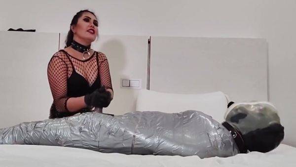 Sounding Mummified Slave - Domina Fire - hotmovs.com - Germany on nochargetube.com