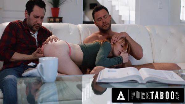 Pure Taboo He Shares His Petite Stepdaughter Madi Collins With A Social Worker To Keep Their Secret - videomanysex.com on nochargetube.com