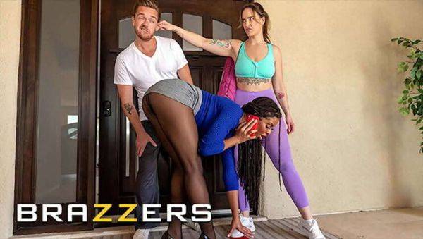 Siri Dahl Jealous over Kira Noir Eyeing Her Husband, Leads to a Steamy Threesome - BRAZZERS - porntry.com on nochargetube.com