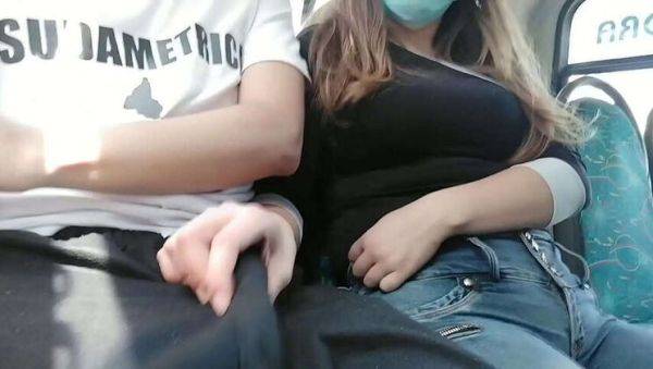 A mysterious woman gropes my dick on the bus: Public flash and handjob - xxxfiles.com on nochargetube.com