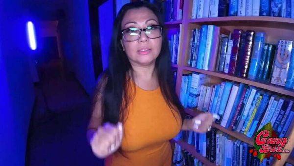 Asian Librarian's Creampie Craving - porntry.com on nochargetube.com