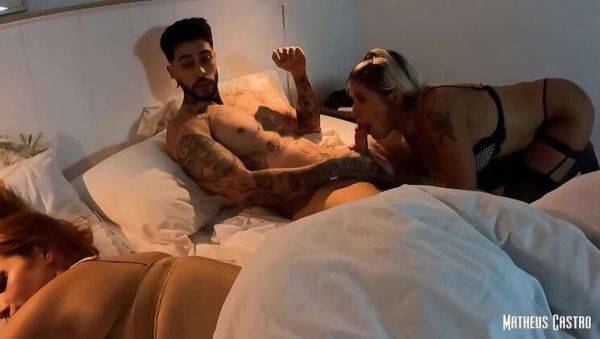 Wedding Night Blowjob: Lucy Deville and Matheus Castro - xxxfiles.com on nochargetube.com