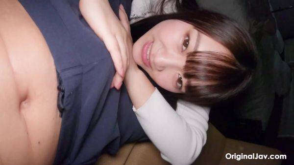 Japanese busty chick gets finger fucked and banged hard by new boyfriend - anysex.com - Japan on nochargetube.com