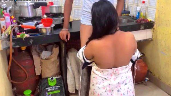 Stepbrother-in-law Fucked Stepsister-in-law In The Kitchen - desi-porntube.com - India on nochargetube.com